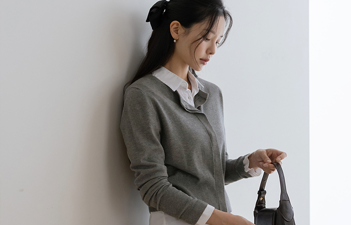 Soft Cashmere 스탠다드핏 Cardigan