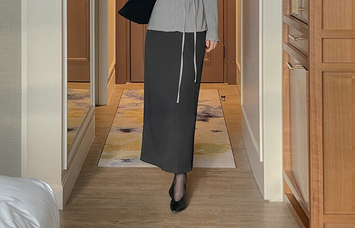 Autumn Daily H-line Long Skirt