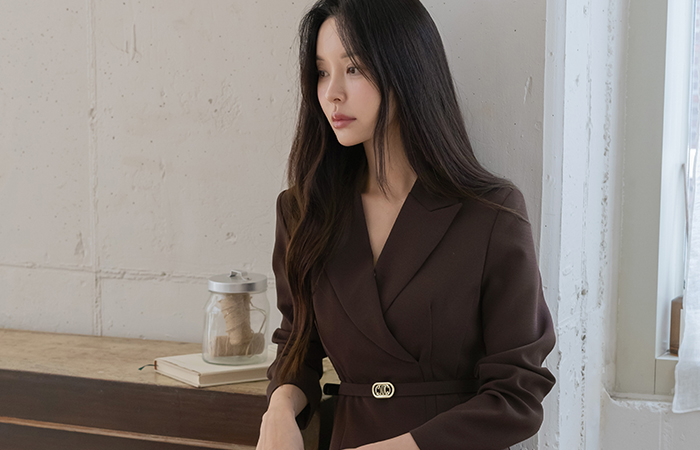 Polo Wrinkles A-line Dress