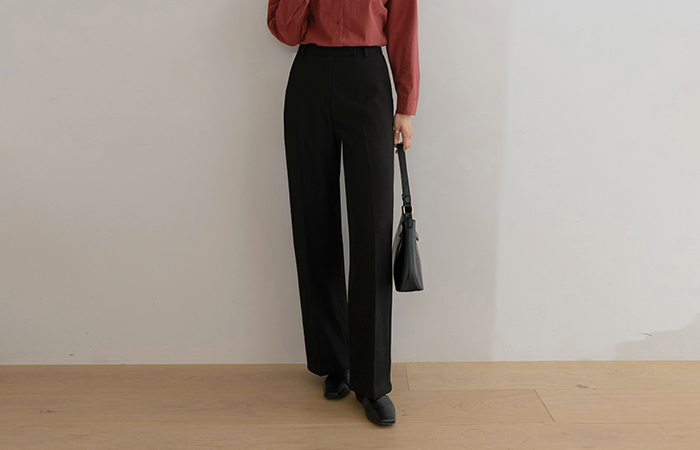 Simple Slim Fit Slacks