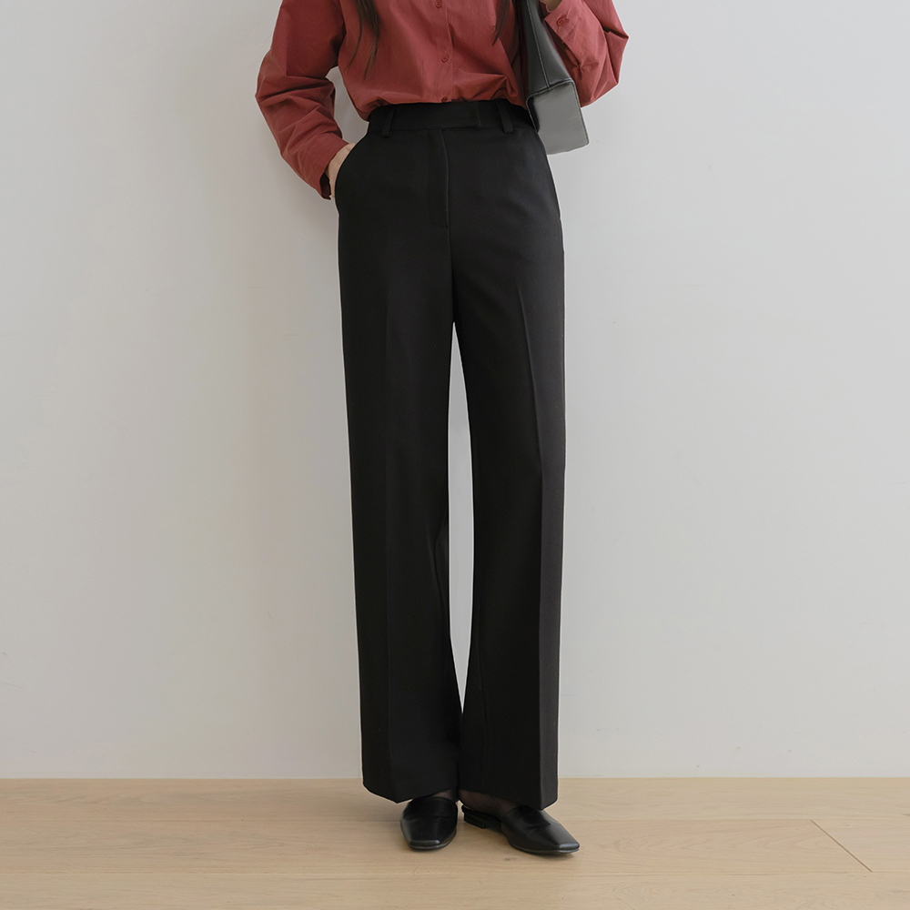 Simple Slim Fit Slacks