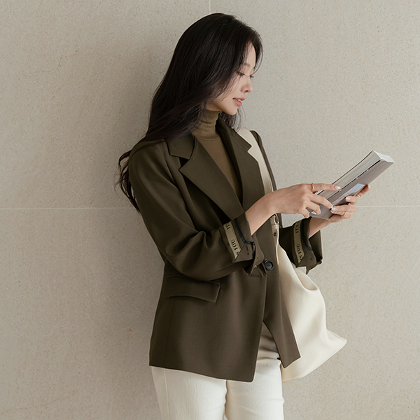 잇츠유 베이직핏 Single Jacket