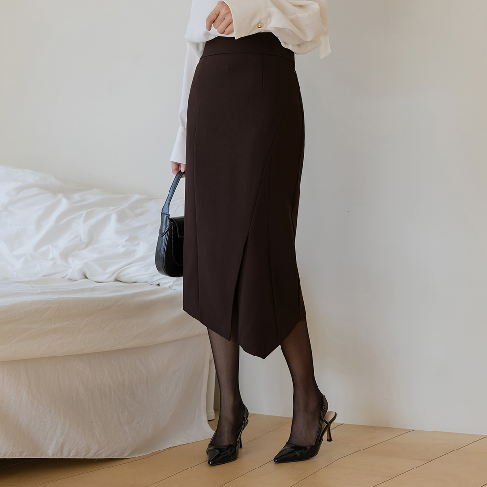 Diagonal Unbalance H-line Span Skirt