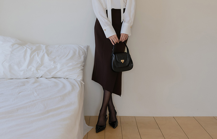 Diagonal Unbalance H-line Span Skirt