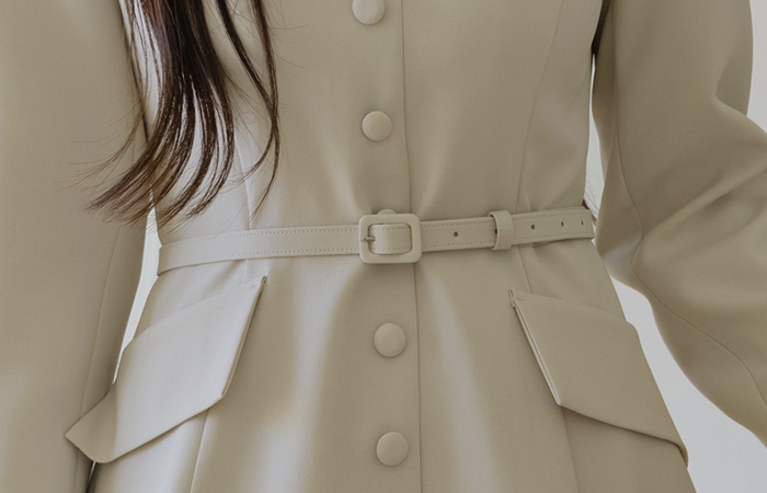 Polo A-line Dress_Belt