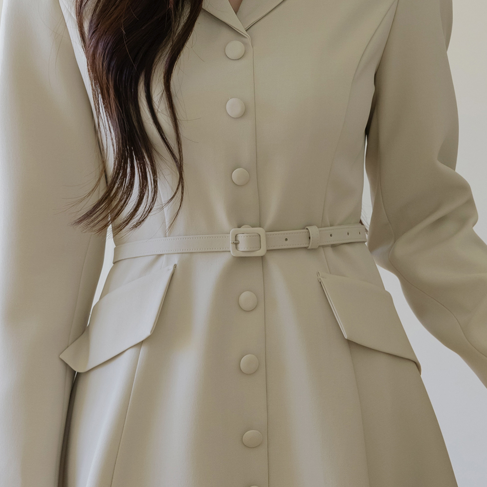 Polo A-line Dress_Belt