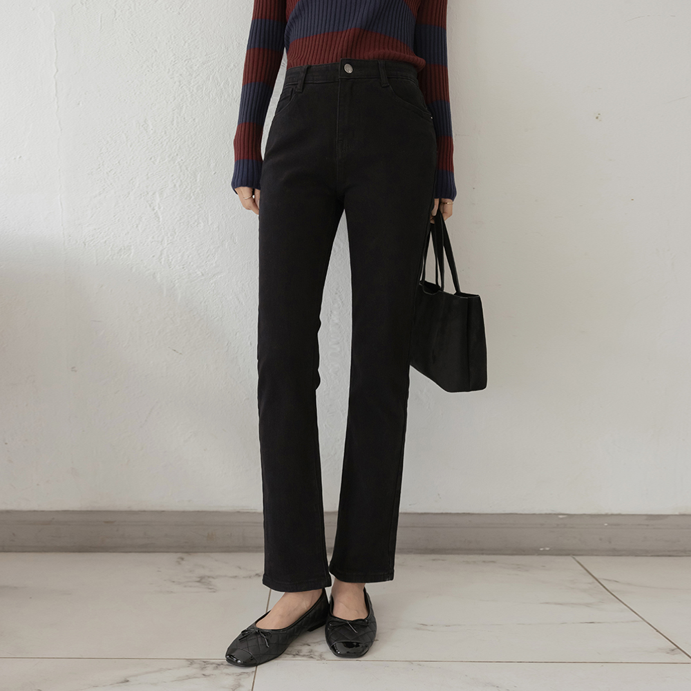 Span Fleece Lining 날씬핏 Cotton Pants