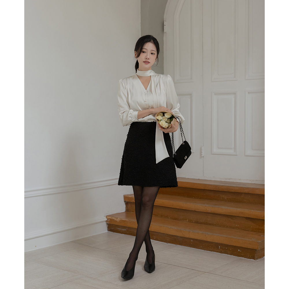 ODE A-line Midi Skirt