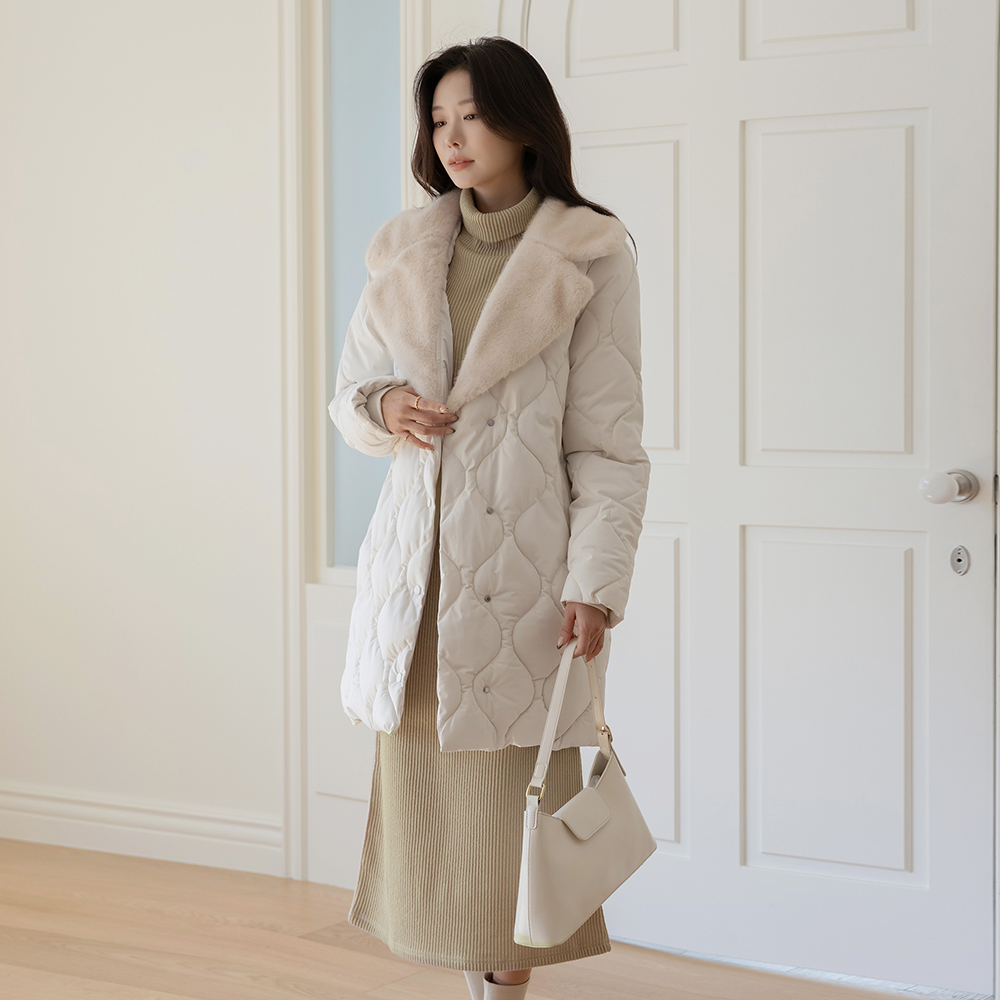 Fur Polo Wellon quilting Harp Padding(+Belt)