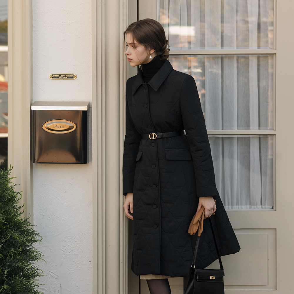 Feminine 4Ounce quilting A-line Long Padding