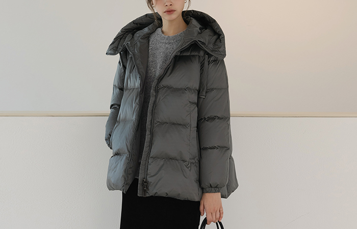 Glossy Duck Down Two-way Harp Padding