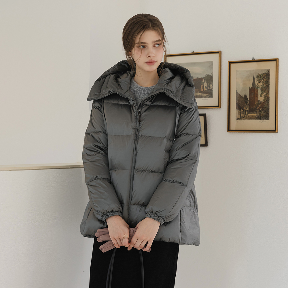 Glossy Duck Down Two-way Harp Padding