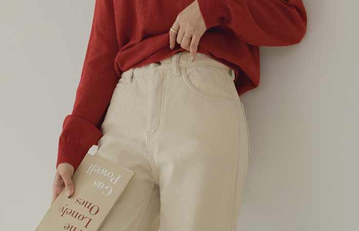 Corduroy HOT Fleece Slim Fit Pants