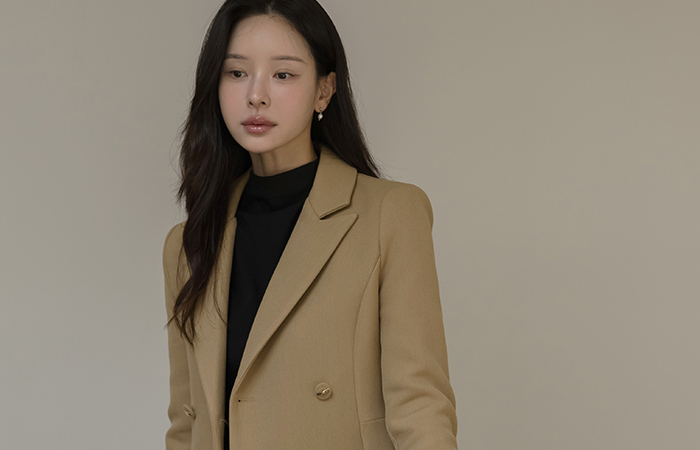 Jane Classic Peplum Thick Set-up Jacket