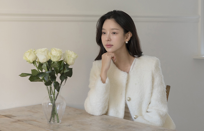 Lovely Color Antique-Buttons Soft Wool Jacket