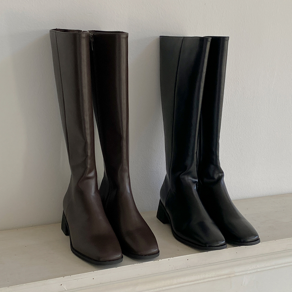 Winter Daily Fleece Lining Long Boots