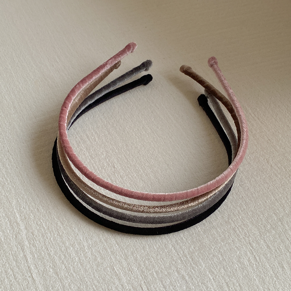 Simple Slim Velvet HairBand