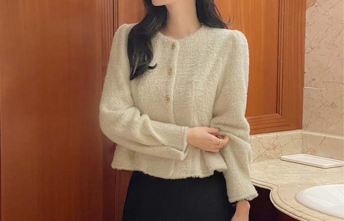 Merry Romantic Peplum Blouse Cardigan