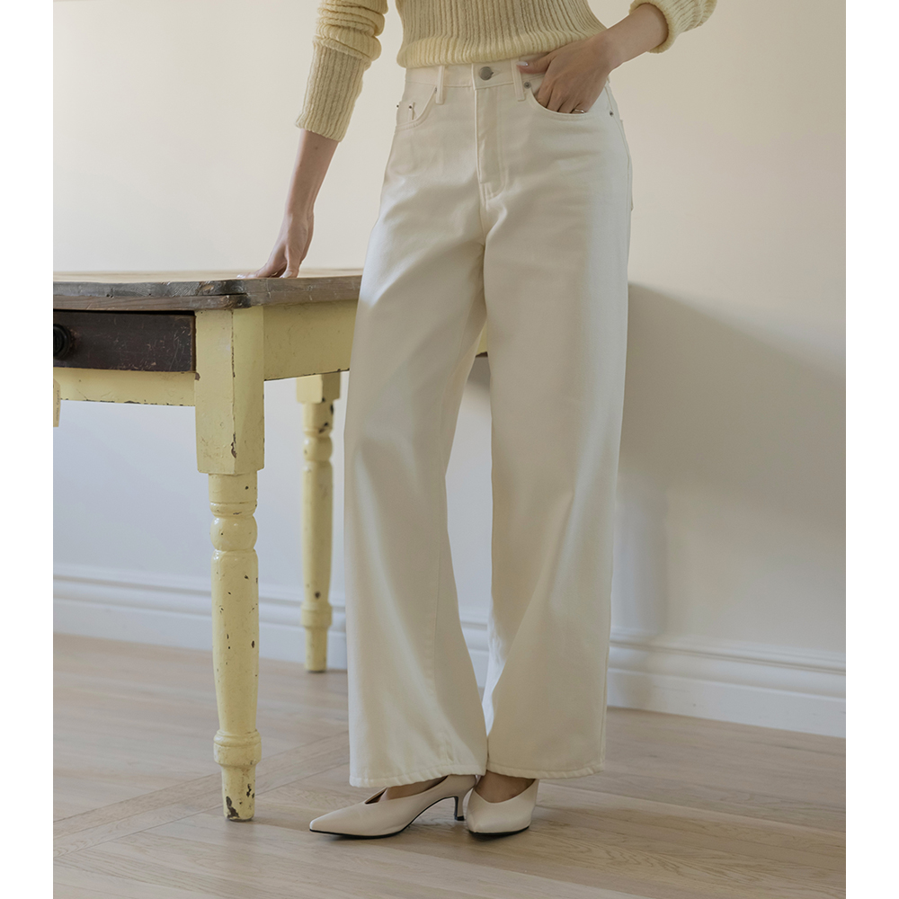 Cotton wide fit Fleece Pants