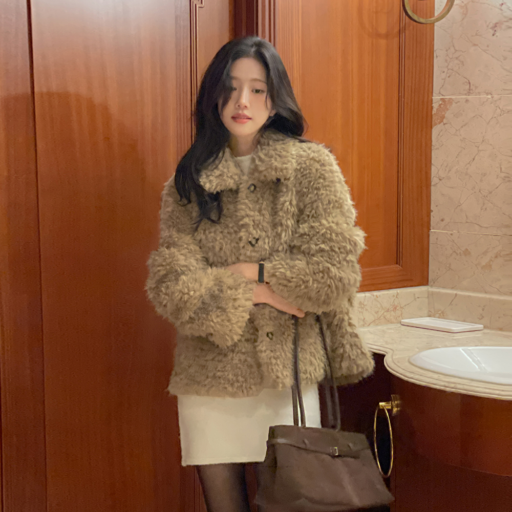 Duck Down100% Polo Padding Fur Jacket