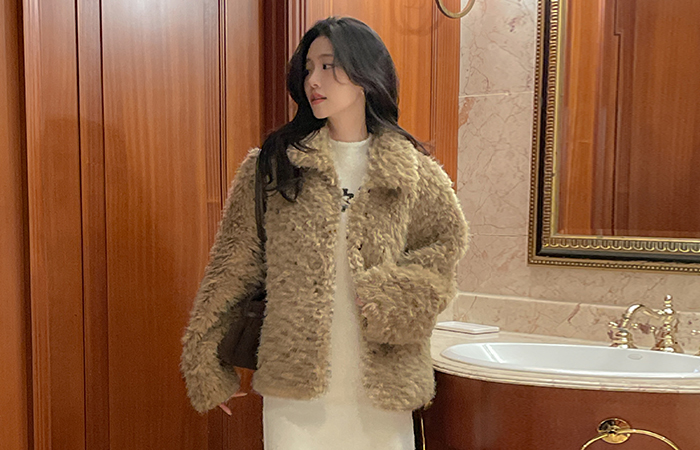 Duck Down100% Polo Padding Fur Jacket