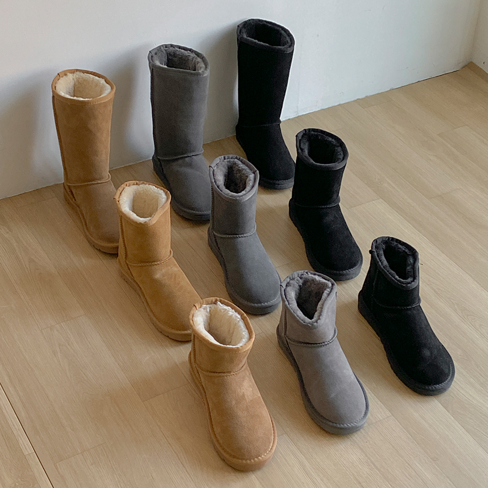 Cozy Cowhide Ugg Boots (Short/Middle/Longver)