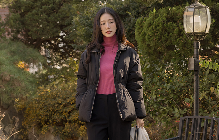 Duck Down100% Sleeves 탈부착 Banding Padding