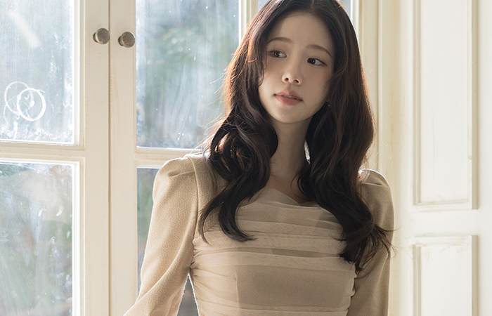 Chiffon Color Combination Bolero Style A-line Dress