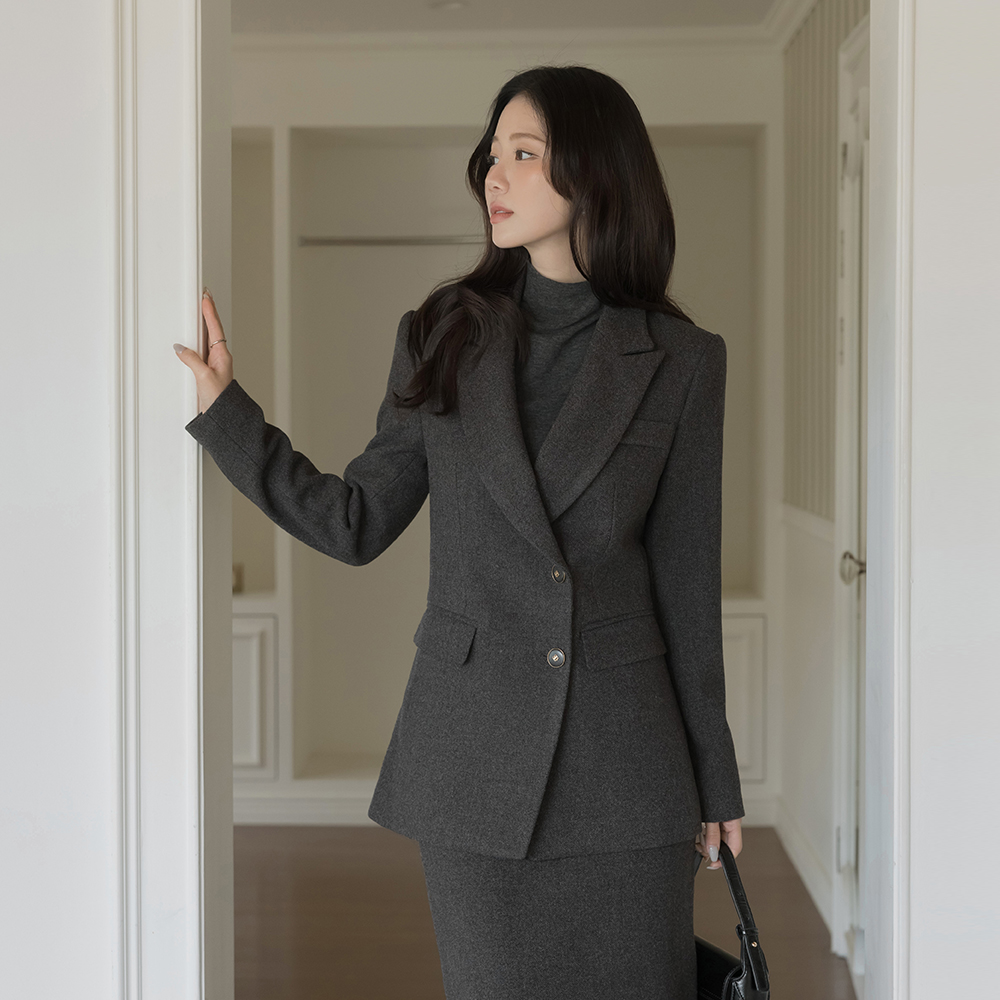 Sein Modern Diagonal Set-up Jacket