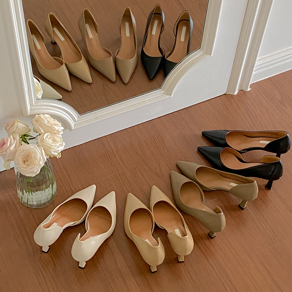 Feminine Unbalance Stiletto Heels