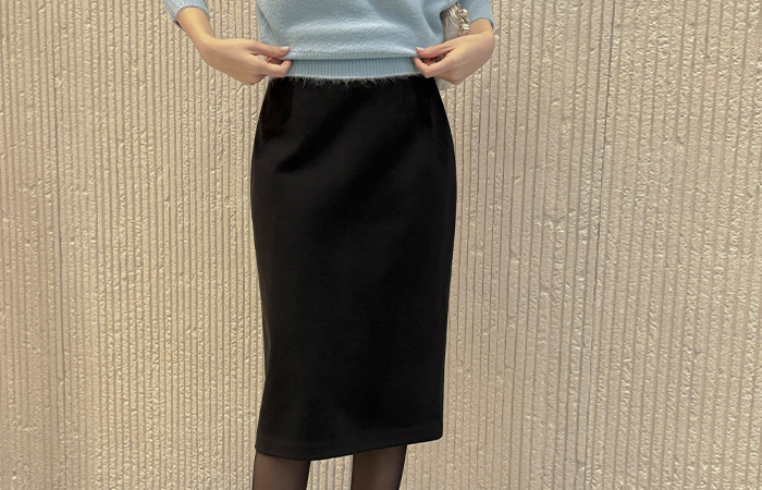 Cozy Wool H-line Skirt(3type)