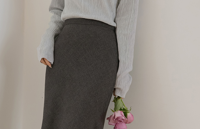 ray Wool Mermaid Skirt