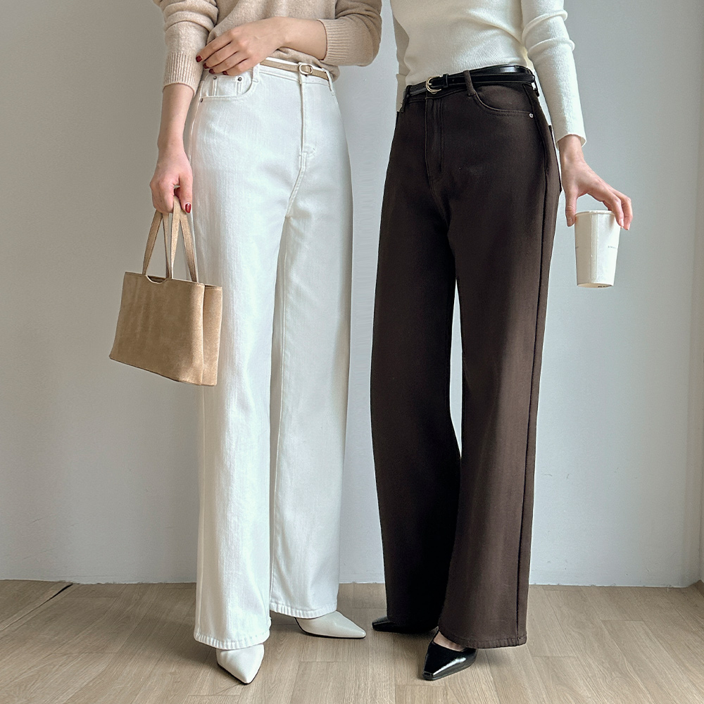 [기획특가] Cotton Napping Slim Fit Pants (Short/Longver)