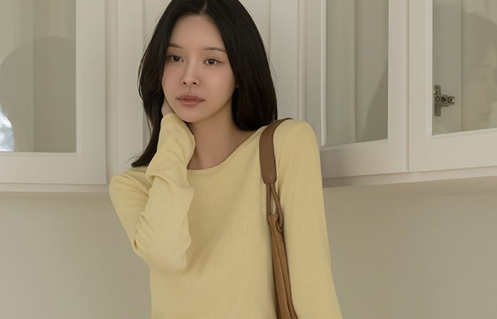 Every Day Raund neck Tight Jelly T-shirt