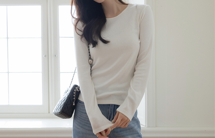 Daily Raund neck Basic Span T-shirt