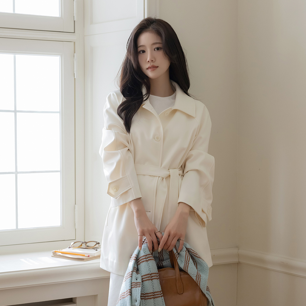 Polo Reglan Harp Trench Coat(+Belt)