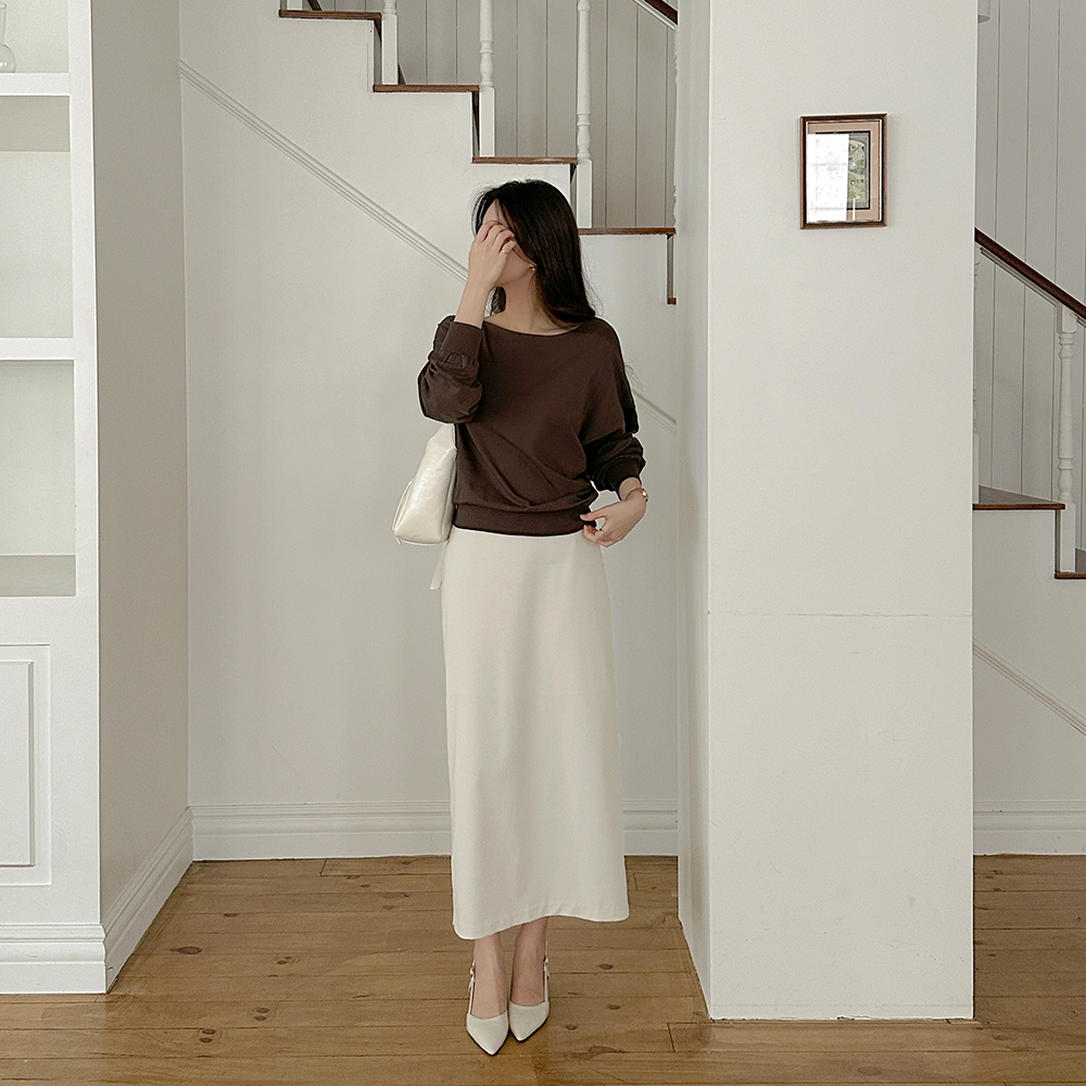 Daily H-line Long Skirt