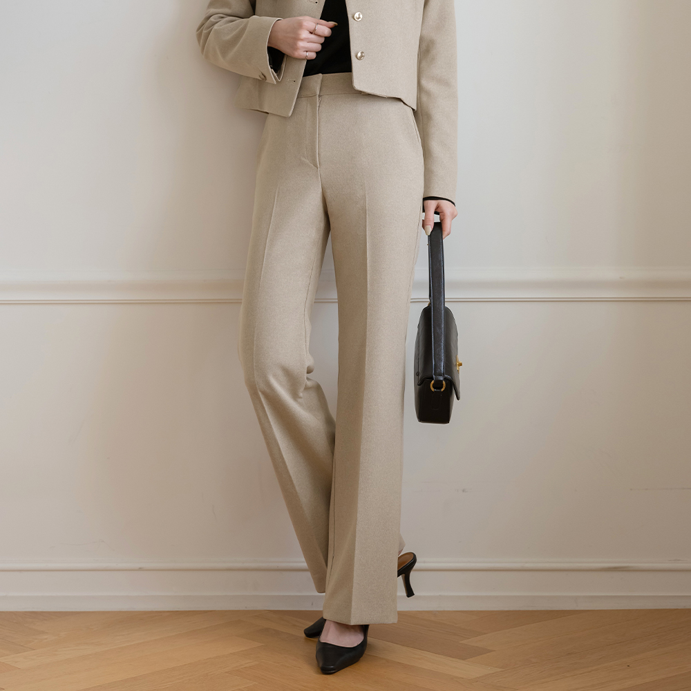 Slim Fit Set-up Slacks