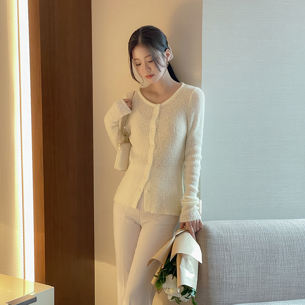 slender Spring Color Knit&Bustier SET