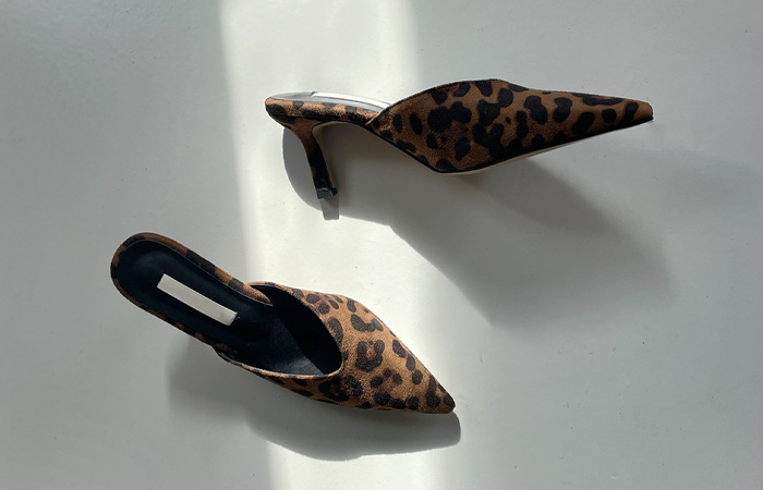 Suede Chic Mood Mule Stiletto Heels