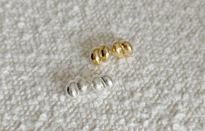 Classic 투볼 Earring