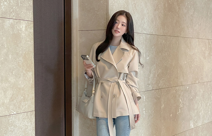 London Harp Trench Coat(+Belt)