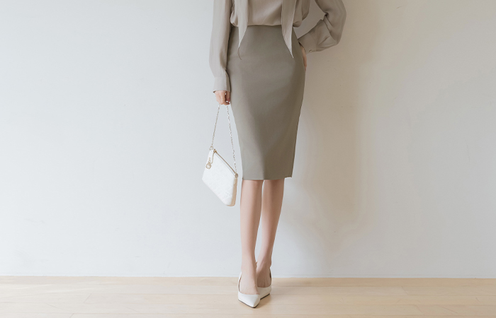 Daily 만능 H-line Skirt (Middle/Longver)