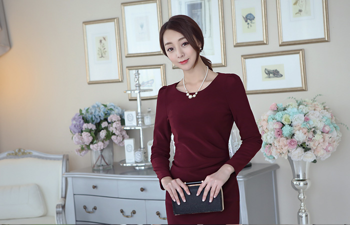 Hubli-year-old brushed spandex One Piece (winter)