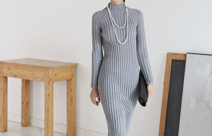 Semi hayinek Long knit One Piece