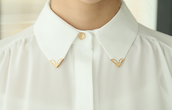 Gold Tips Kara Blouse (short-sleeved)