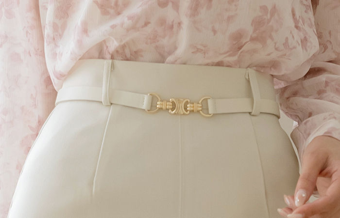 린다 Mermaid Line Skirt_Belt