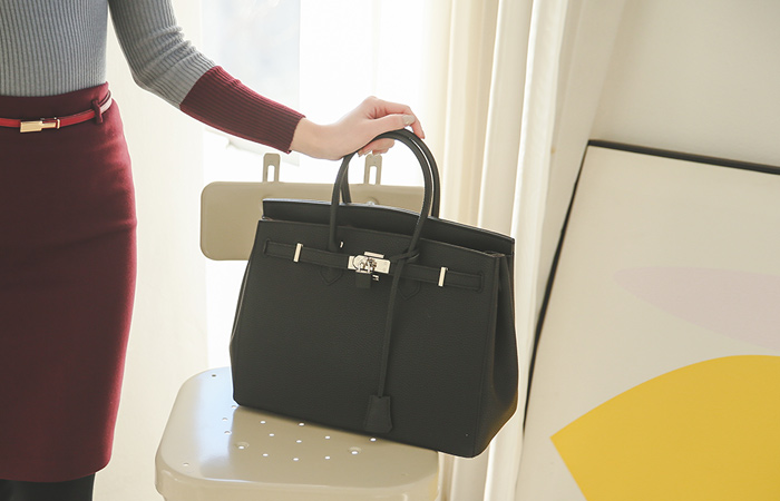 Classic Black Birkin Bag