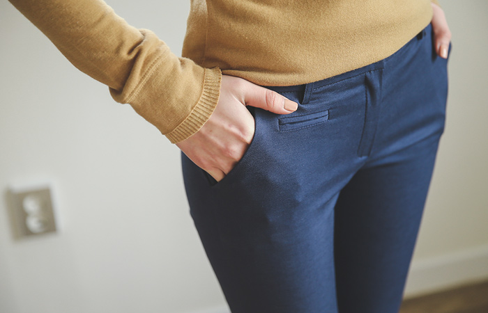 Piping Pocket Cotton Span Slacks(fall) Ⅱ