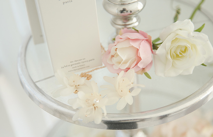 Petaling pearl Beads Necklace